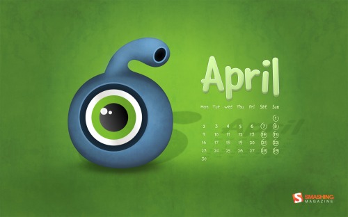 Smashing Wallpaper - April 2012