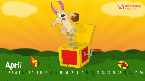 Smashing Desktop Wallpaper - April 2013 (Easter Edition)