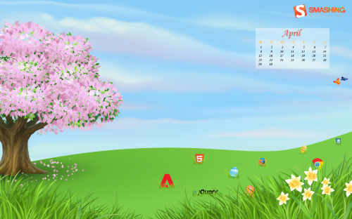 Smashing Desktop Wallpaper - April 2013 (Easter Edition)