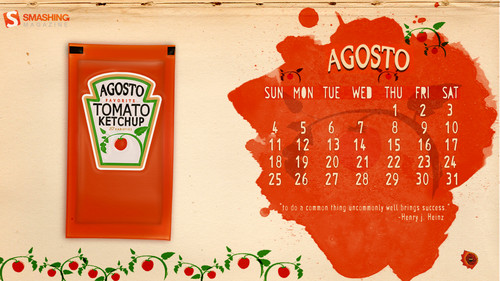 Agosto ketchup