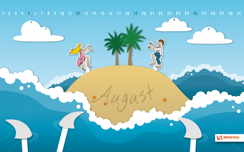 Monthly Quality Desktop Wallpaper - August 2012