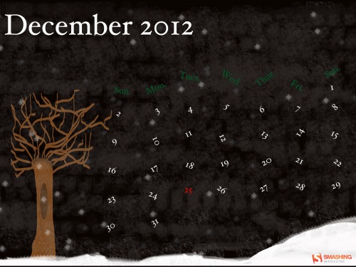 Smashing Wallpaper - december 12