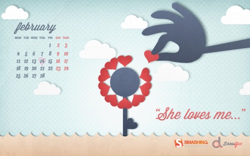 Smashing Wallpaper - february 13