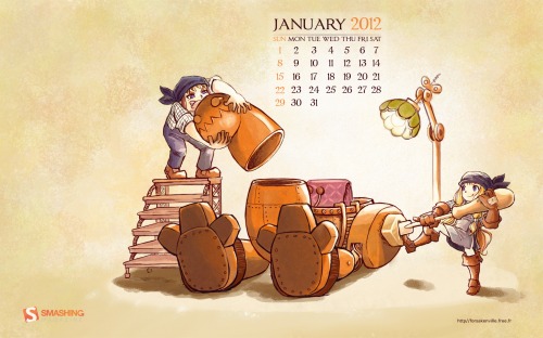 Smashing Desktop Wallpapers - January 2012