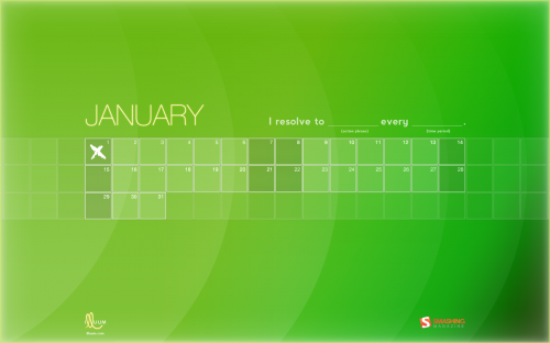 Smashing Desktop Wallpapers - January 2012