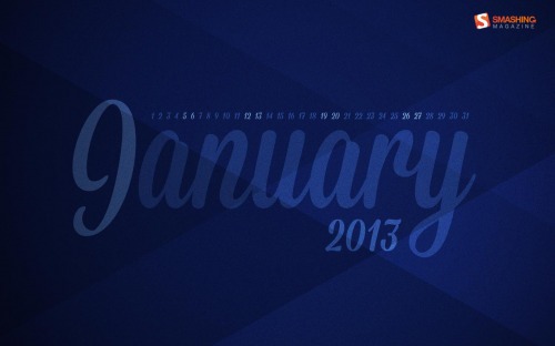 Smashing Desktop Wallpaper — January 2013