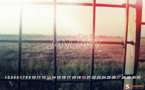 Smashing Desktop Wallpaper — January 2013