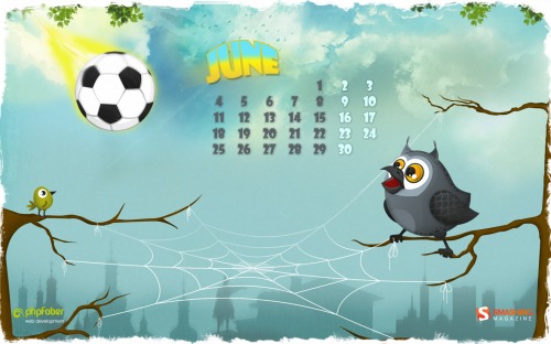[Desktop Wallpaper] Hình nền Lịch tháng 07-2012