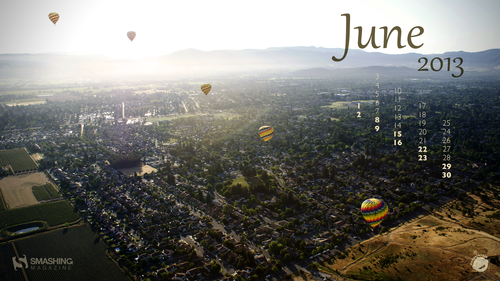 Balloons at Sunrise