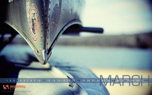 Desktop Wallpaper Calendar: March 2012 By Smashing Magazine