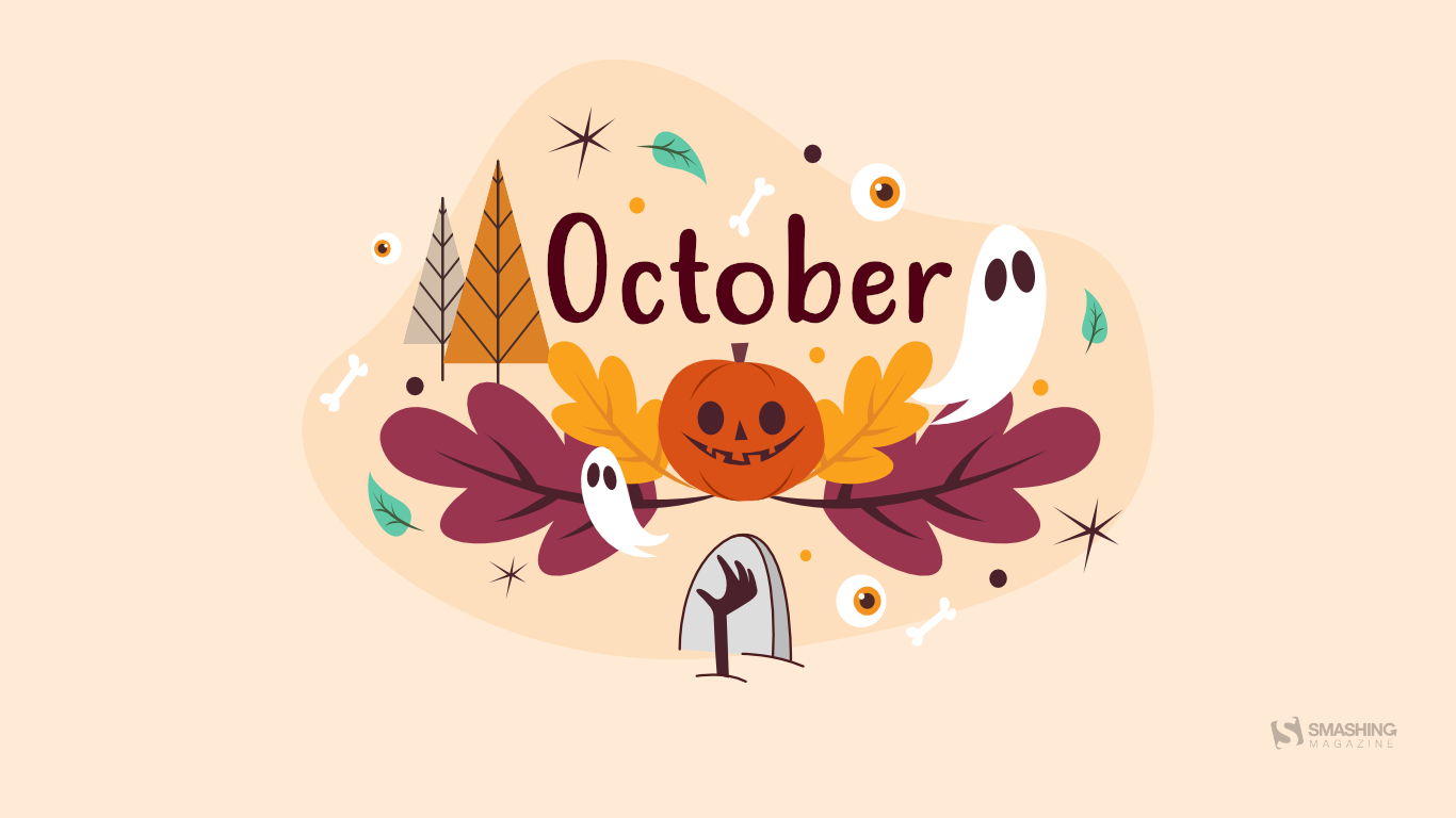 Pumpkins, Spooky Fellows And Fall Inspiration For Your Desktop (October